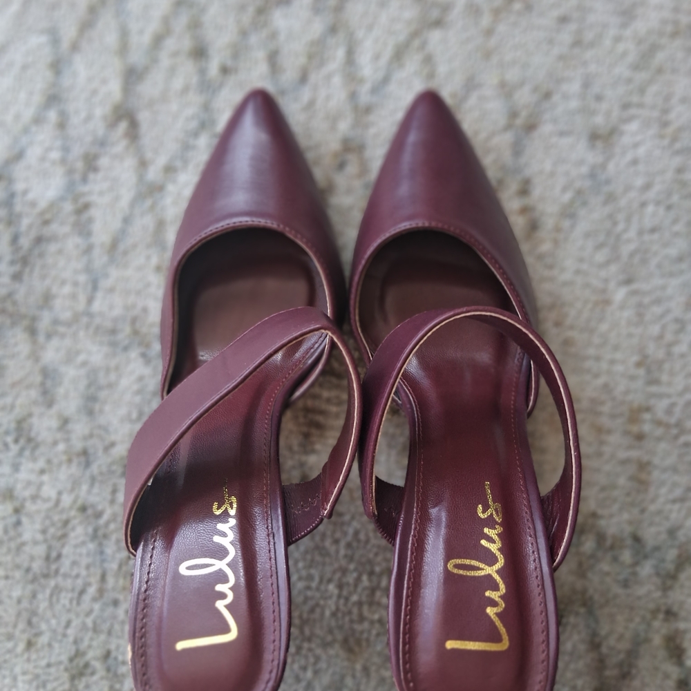 Lulu's Brown Heels Elegant Style